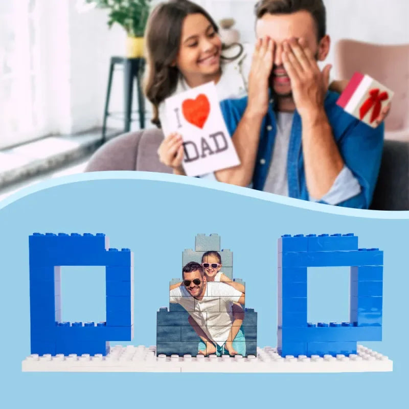 50% RABATT⭐️Personalisierte Ziegelpuzzle-Fotoblockgeschenke für Verliebte
