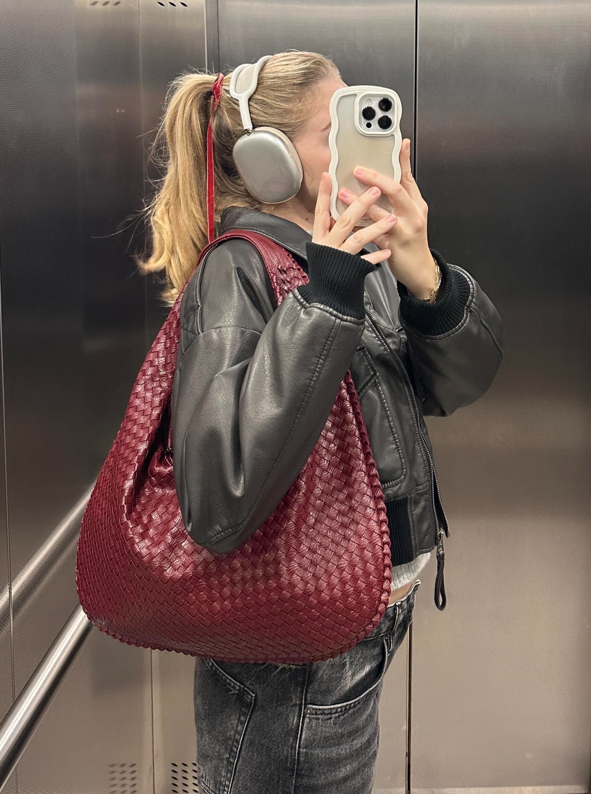 Musthave Tasche - Weinrot