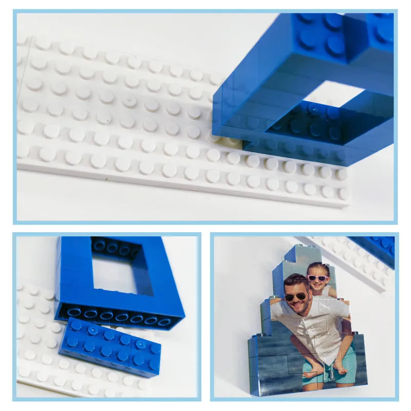 50% RABATT⭐️Personalisierte Ziegelpuzzle-Fotoblockgeschenke für Verliebte