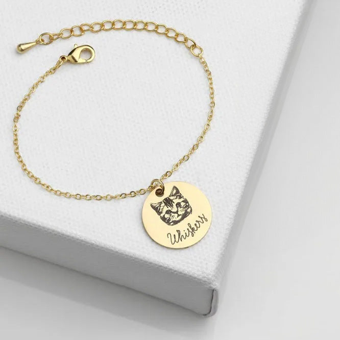 Liebegaben-Personalisierter Haustierfoto-Schmuck