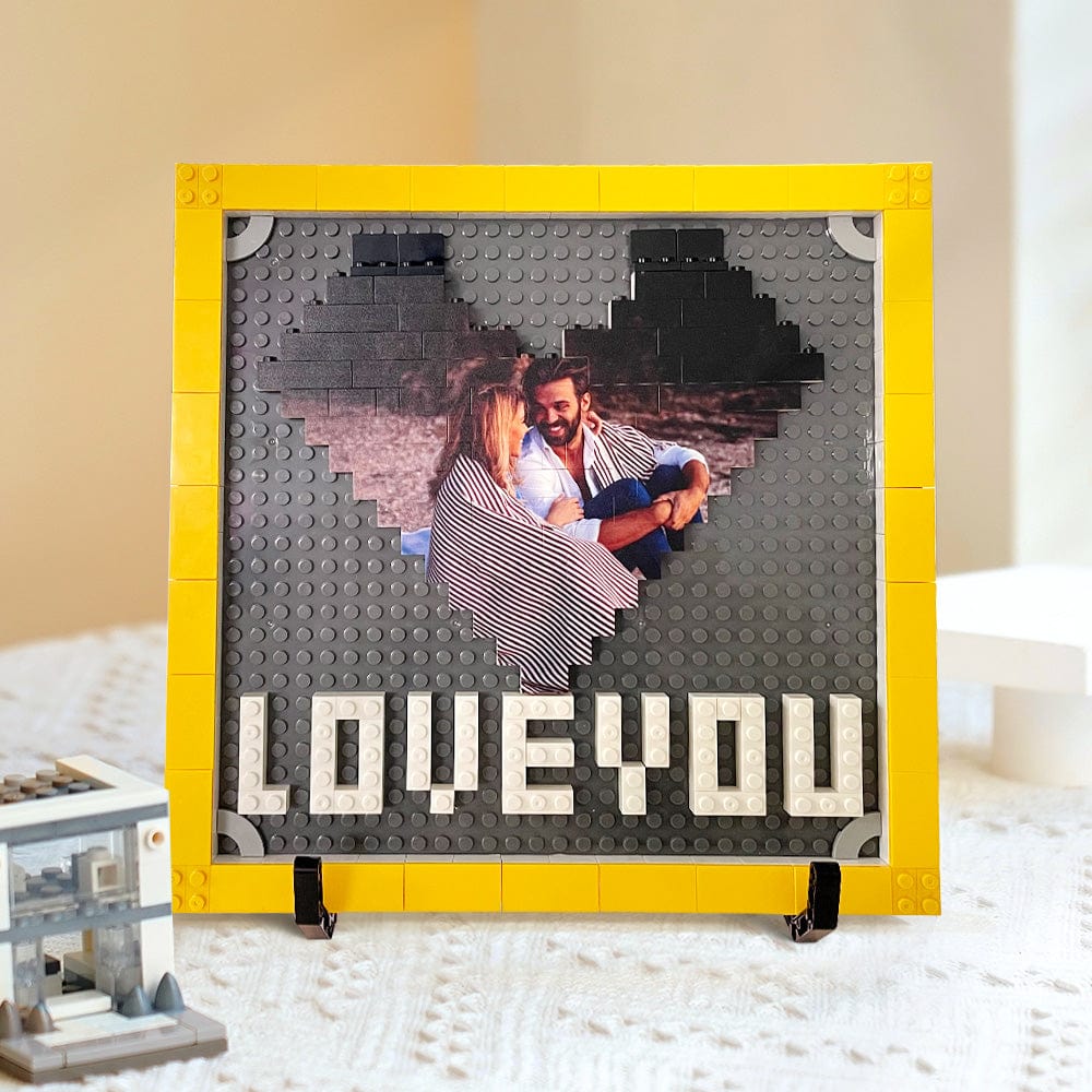 50% RABATT⭐️Personalisierte Ziegelpuzzle-Fotoblockgeschenke für Verliebte