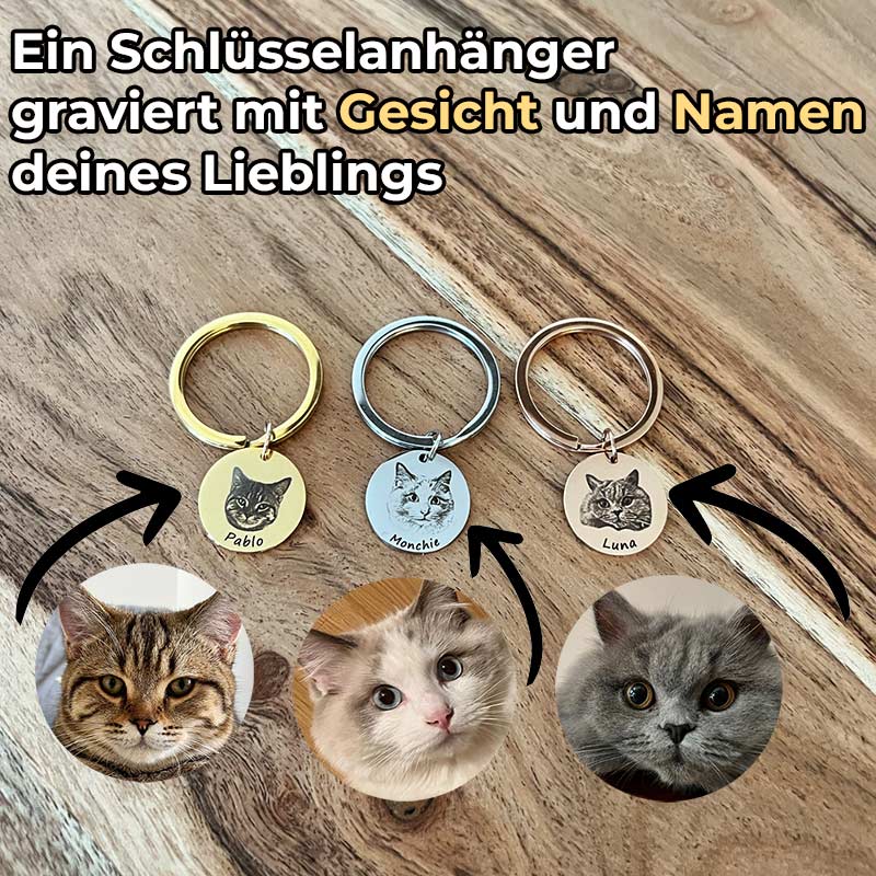 Liebegaben-Personalisierter Haustierfoto-Schmuck