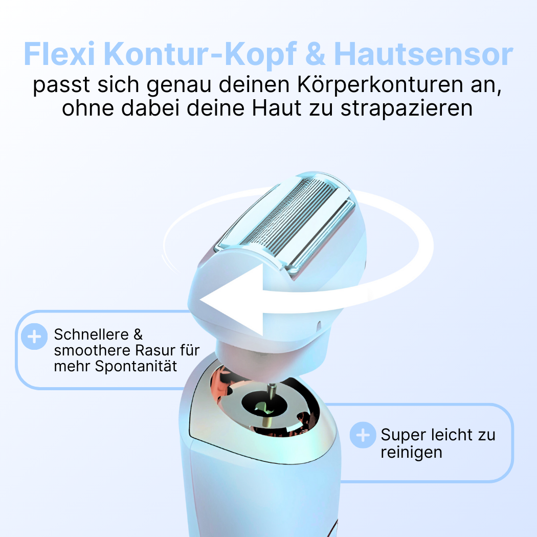 LiebeGaben™ Pro - Nanorasierer für seidig glatte Haut in Sekunden