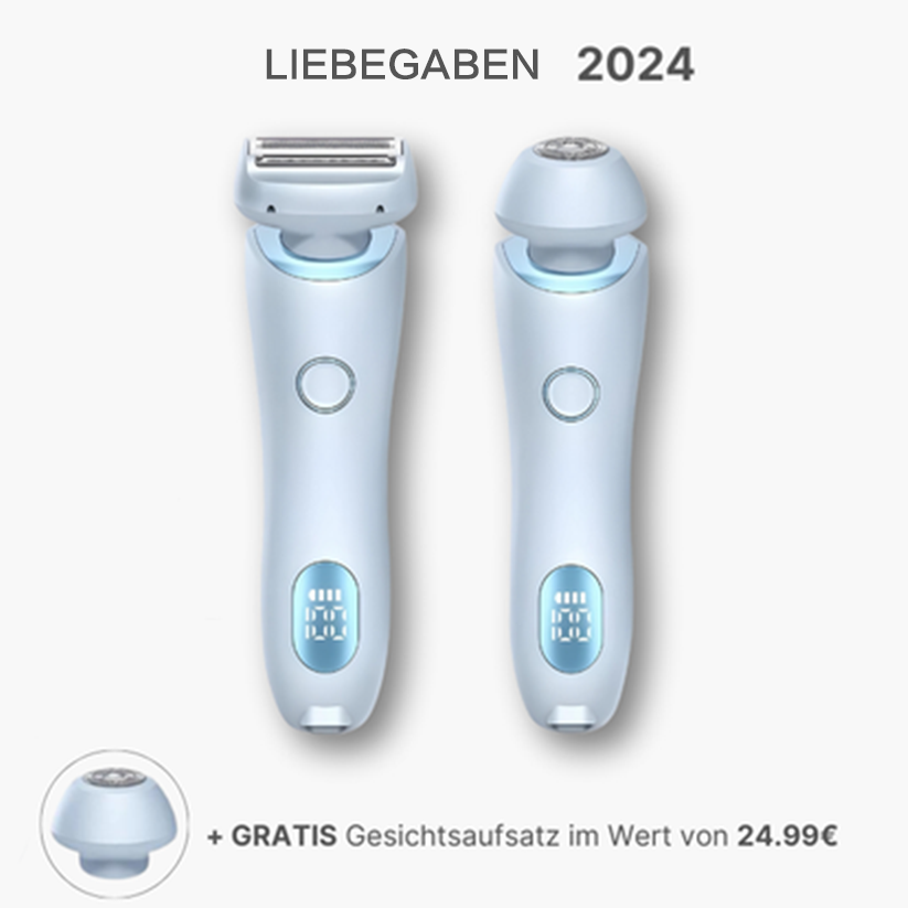 LiebeGaben™ Pro - Nanorasierer für seidig glatte Haut in Sekunden