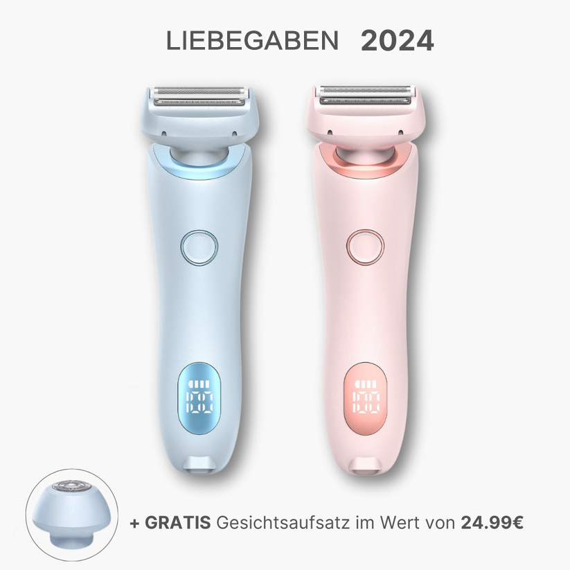 LiebeGaben™ Pro - Nanorasierer für seidig glatte Haut in Sekunden