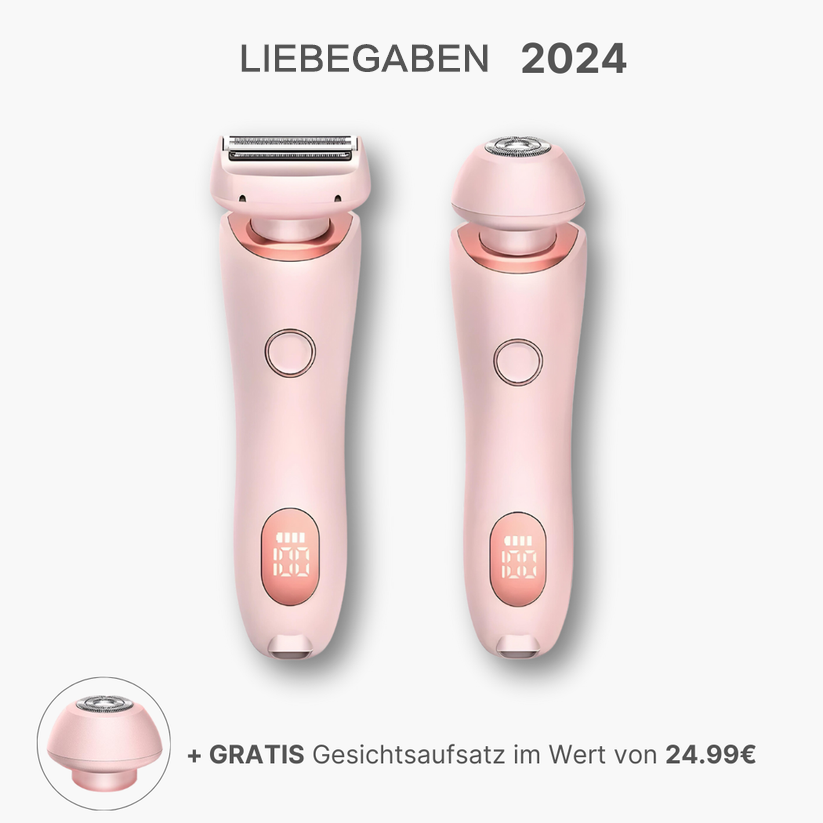 LiebeGaben™ Pro - Nanorasierer für seidig glatte Haut in Sekunden