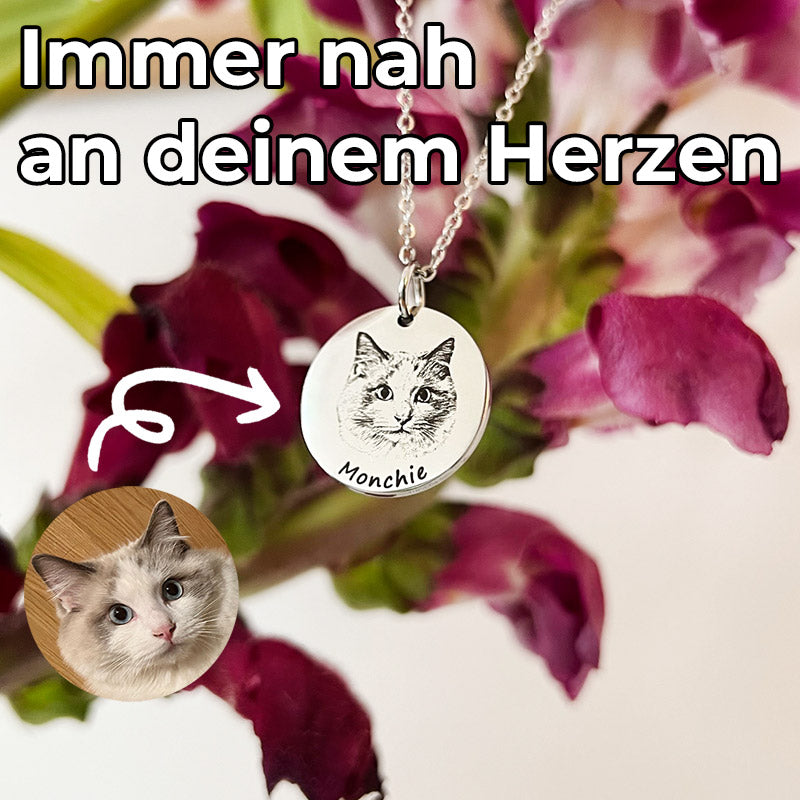 Liebegaben-Personalisierter Haustierfoto-Schmuck