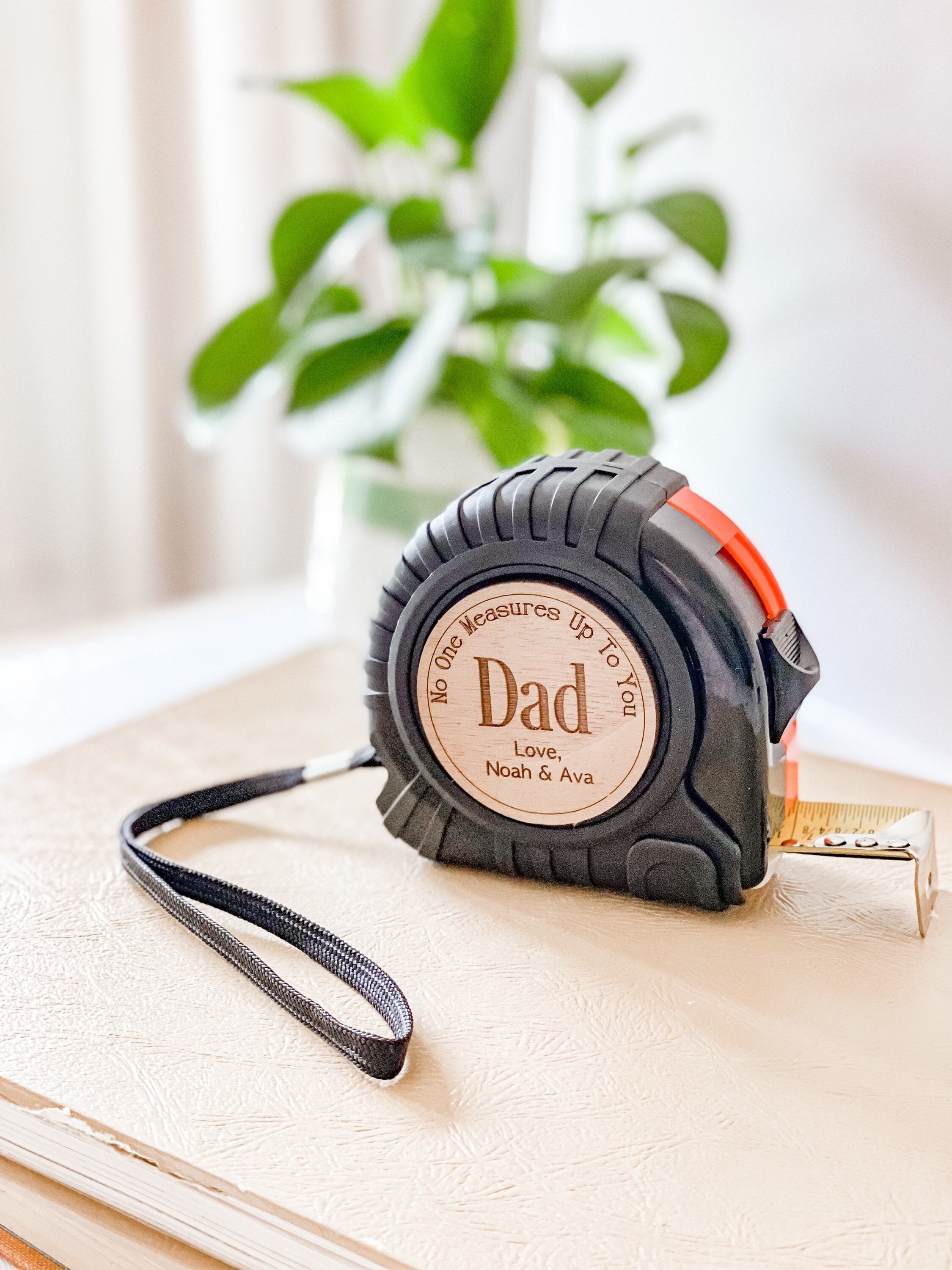 Personalisiertes Maßband-Hammer-Set – bestes Geschenk zum Vatertag