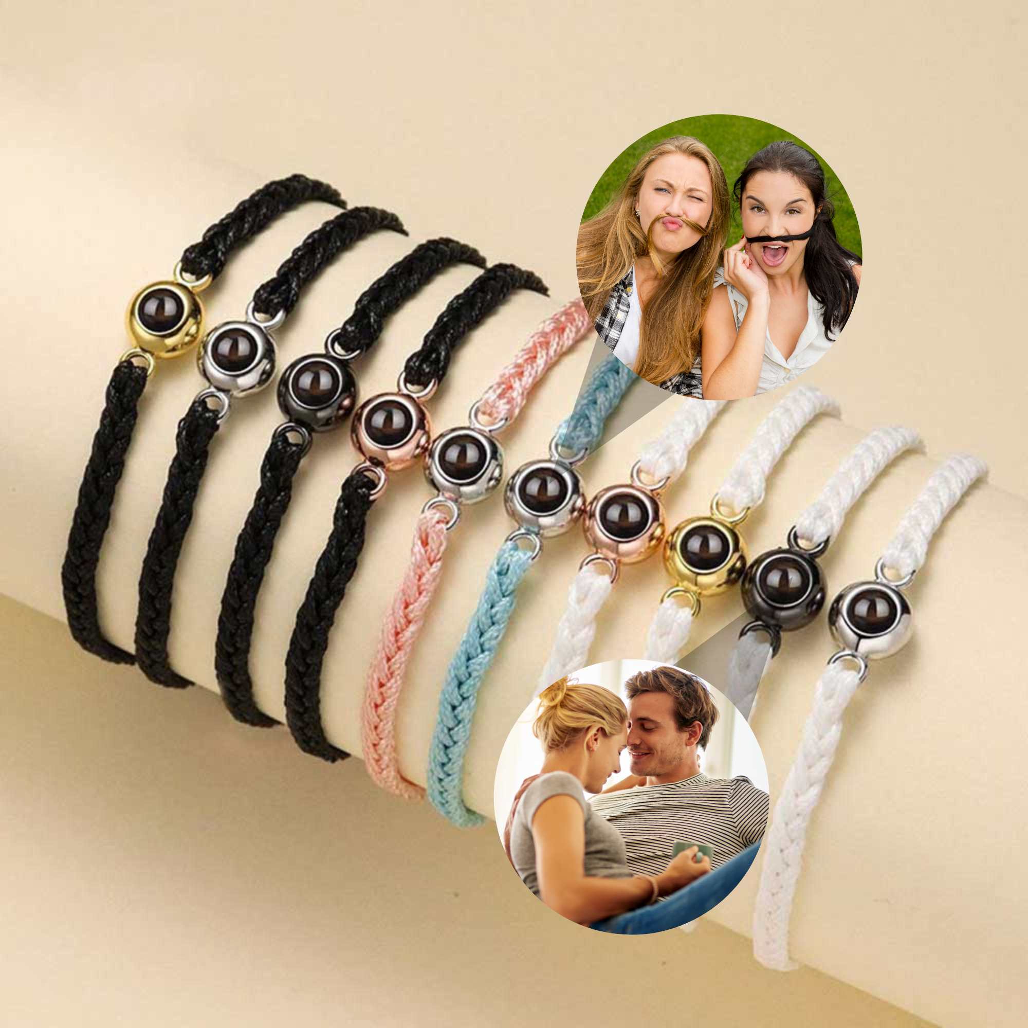 LiebeGaben™ personalisierte Foto Armband
